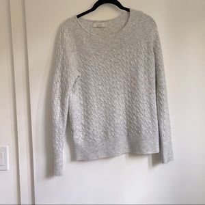 LOFT cable knit sweater